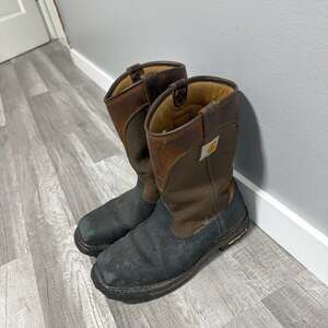 Carhartt Core Waterproof Insulated 11" Steel Toe Wellington Work Boots